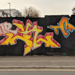 Wellington Street Graffiti (Sprint 2019)